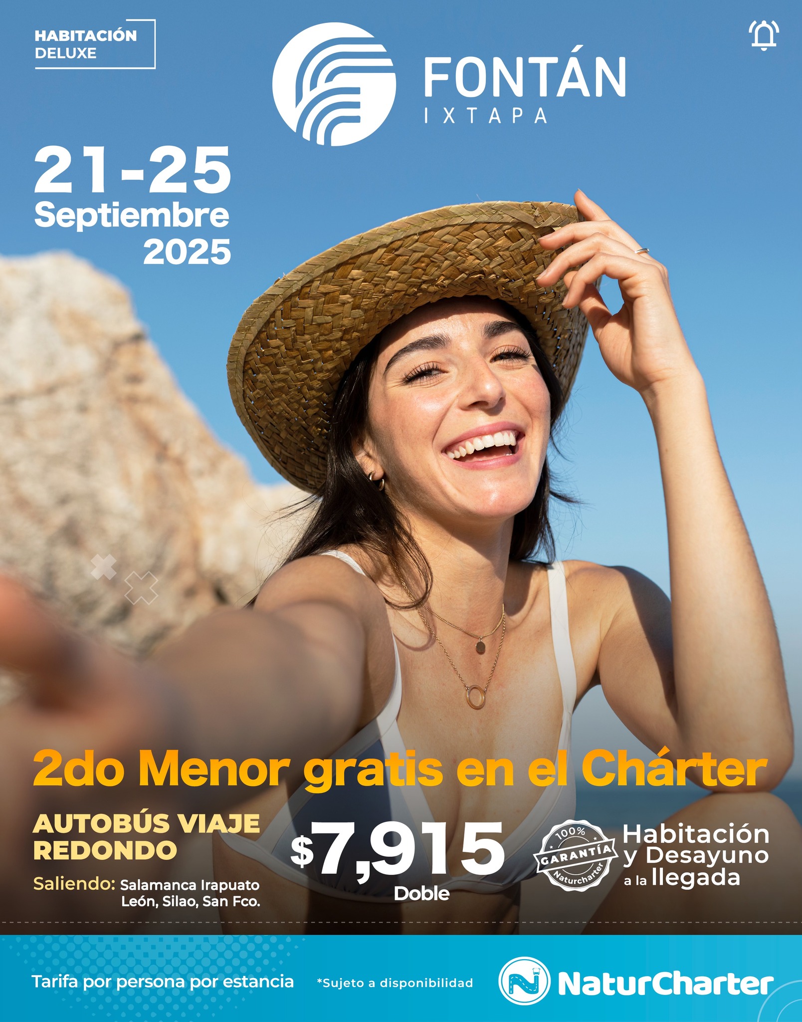 21 al 25 fontan Ixtapa en autobus